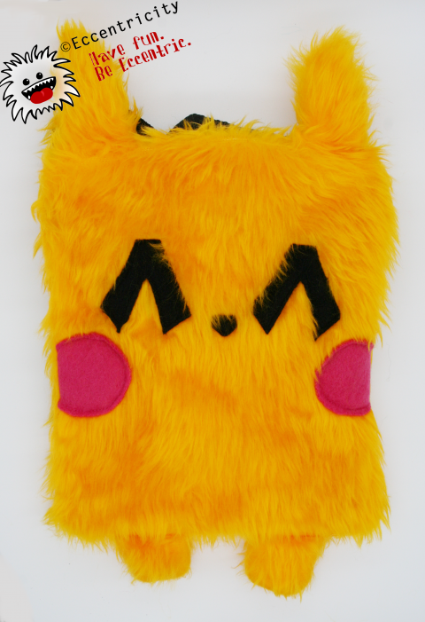 Pika Bunny Purse w/Red with White Stars